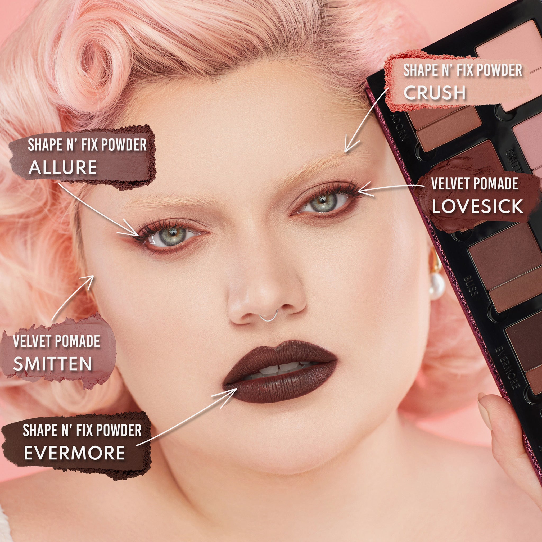 Groundwork Palette - Blooming Romance Danessa Myricks Beauty | PURISH