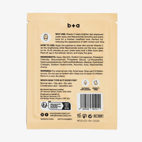 Brighten + Even Tone - Hydrogel Eye Patches