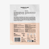 Packung mit einer flachen Gesichtsmaske Breakout+Aid Skin Reset Niacinamide Mask mit Anwendungshinweisen, Inhaltsstoffen und Produktinformationen auf der Vorderseite.