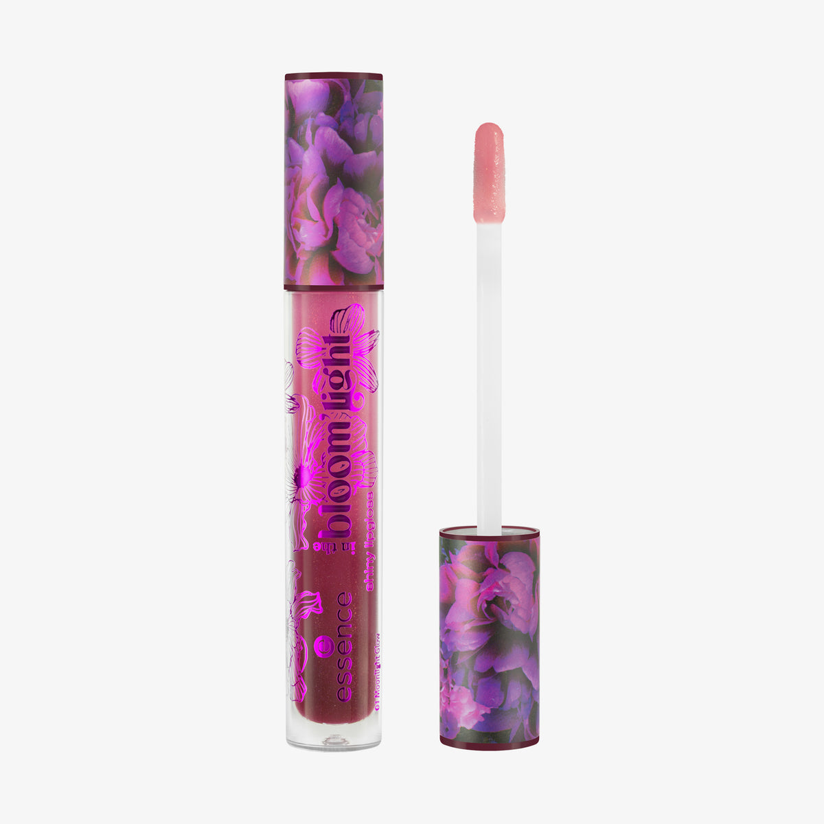 in the bloom'light shiny lipgloss 01