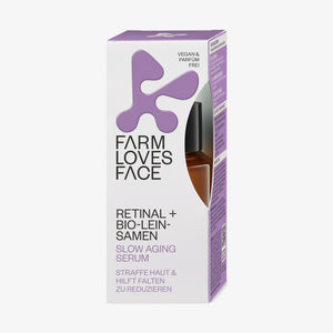 Retinal + Organic Flaxseed Slow Aging Serum