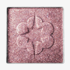 Rosa schimmernder MAGNETIC™ Pressed Powder Shadow von Lethal Cosmetics in einer quadratischen Pfanne mit gepresstem Blumendesign.