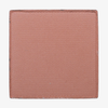 LH Cosmetics The Single ist ein quadratisches Pfännchen mit mattem, gedecktem rosa Puderrouge und einer strukturierten Oberfläche.