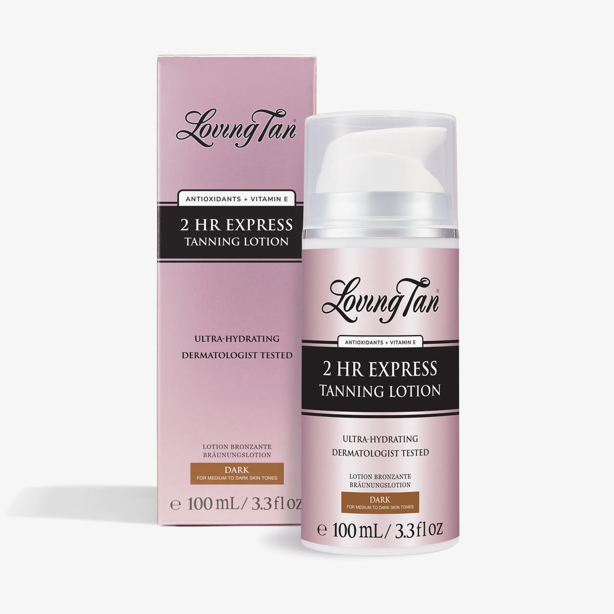 2 HR Express Tanning Lotion Dark | Loving Tan