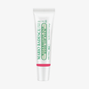 Weiße Tube mit der Aufschrift Mario Badescu Pomegranate and Guava Lip Balm mit grünem und rosa Text.
