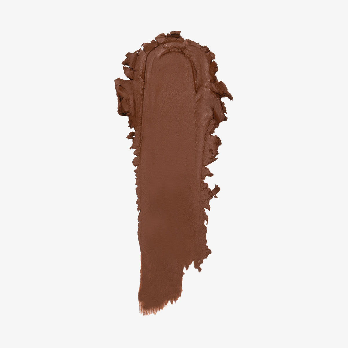 Brauner Swatch des Mesauda Drawmatic Shadow in der Farbe 106 rich, cremig mit sattem, mattem Finish.