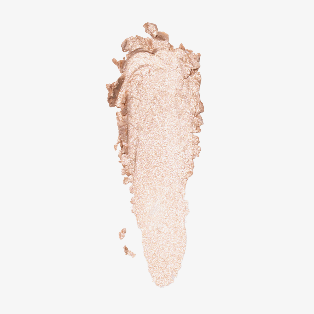 Schimmernd beiger Swatch des Mesauda Drawmatic Shadow in der Farbe 108 Angel, cremig mit schimmernden Finish.