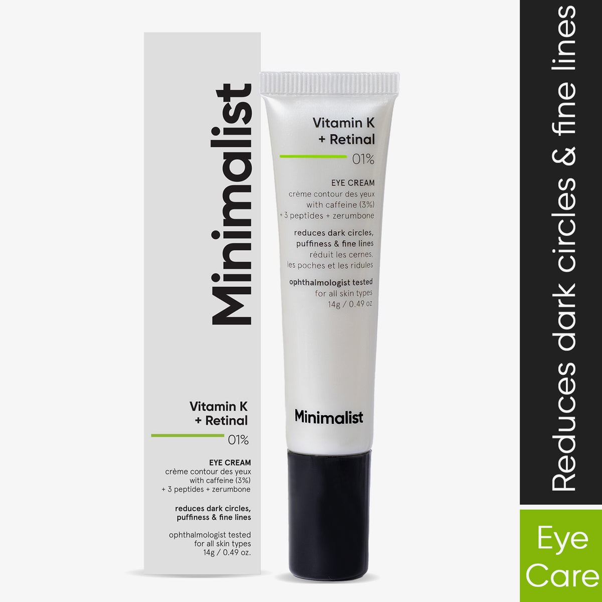 Vitamin K + Retinal 01% Eye Cream