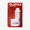OLAPLEX Hydration Heroes-Weihnachtsset 2026 mit einer Flasche Bond Maintenance-Shampoo und einem Tiegel Rich Hydration-Maske in einer roten Geschenkbox.
