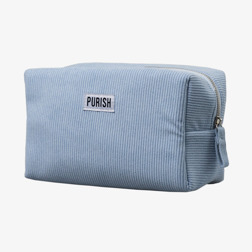 PURISH Cosmetic Bag - Kosmetiktasche hellblau