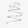 Eine schwarze, handgezeichnete Spirale, die den SWEED Brow Pencil auf weißem Hintergrund darstellt und an eine lockere Feder oder Spirale erinnert.