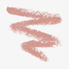 Auf einem weißen Hintergrund ist ein grober, zickzackförmiger Swatch des rosabraunen SWEED Lip Liner zu sehen.