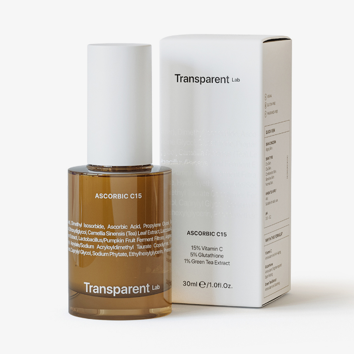 ASCORBIC C15 Transparent Lab | PURISH