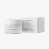 Ein Tiegel und eine Schachtel Transparent Lab Proteo-Repair Cream mit minimalistischer weißer Verpackung, dargestellt auf weißem Hintergrund.