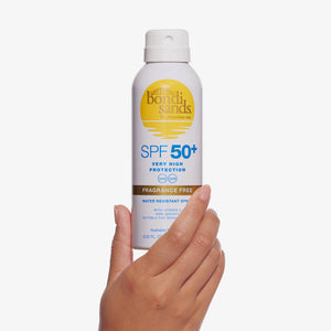 SPF 50+ Fragrance Free Aerosol Mist Spray