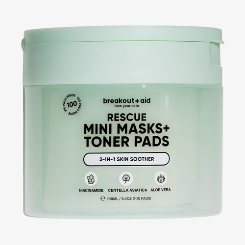 Rescue Mini Masks + Toner Pads