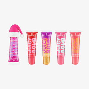 JUICY BOMB Xmas edition shiny lipgloss set 01