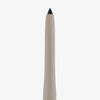 Der Essence SATIN BLEND Gel-Eyeliner ist ein beiger Drehstift mit schwarzer Spitze auf weißem Hintergrund.