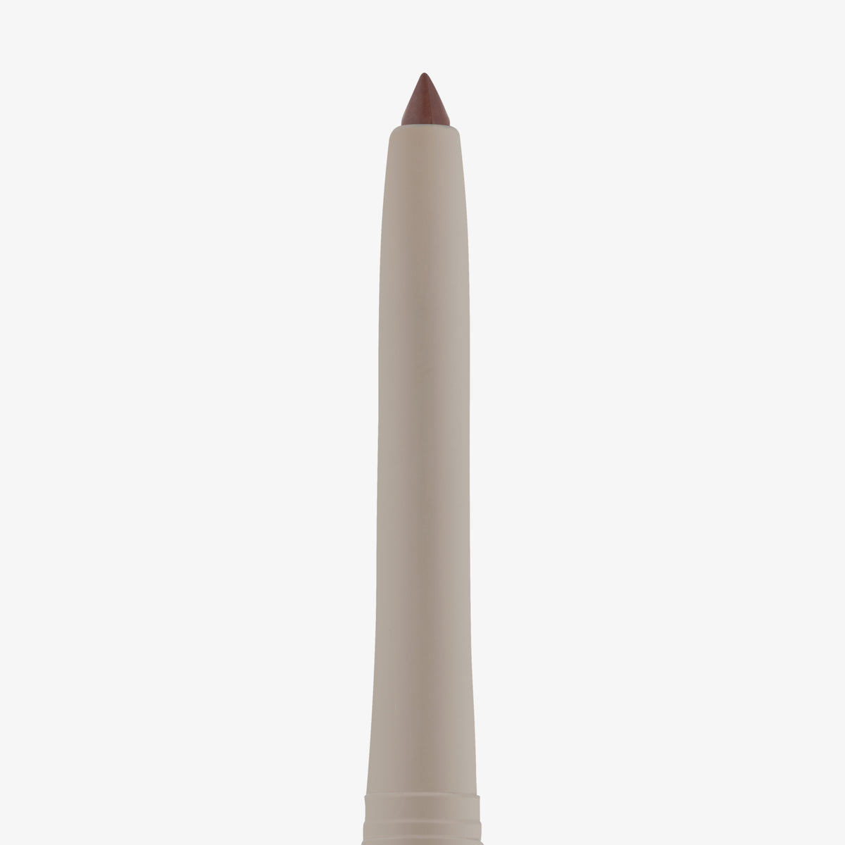 Essence SATIN BLEND Gel Eyeliner in Beige mit brauner Spitze auf weißem Hintergrund.