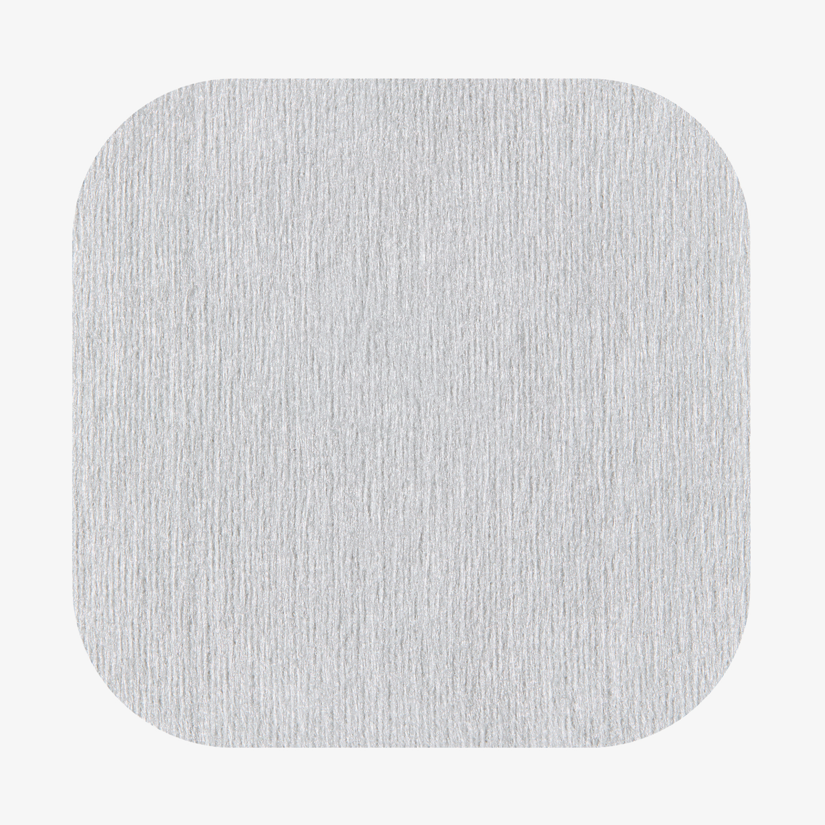 Mediheal PDRN Lifting Pad: quadratisches Pad mit grauer Struktur und abgerundeten Ecken auf weißem Hintergrund.