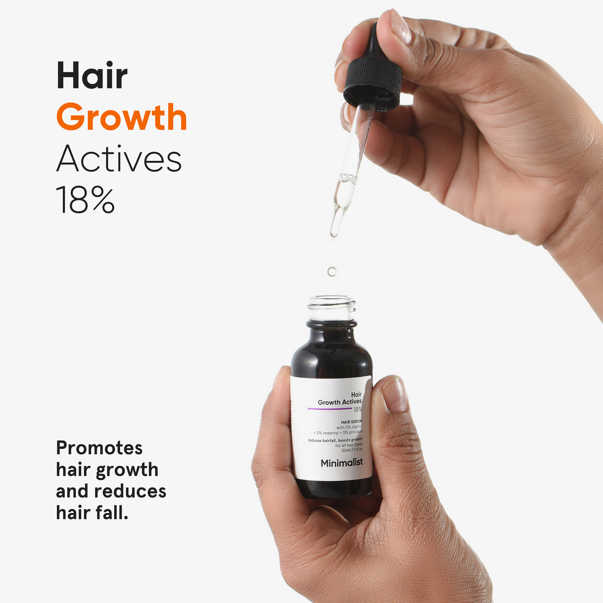 Hair Growth Actives 18% Hair Serum