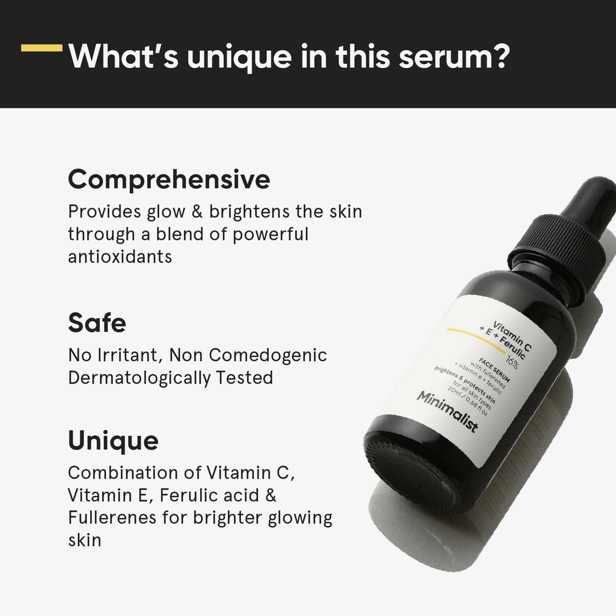 Vitamin C + E + Ferulic 16% Face Serum