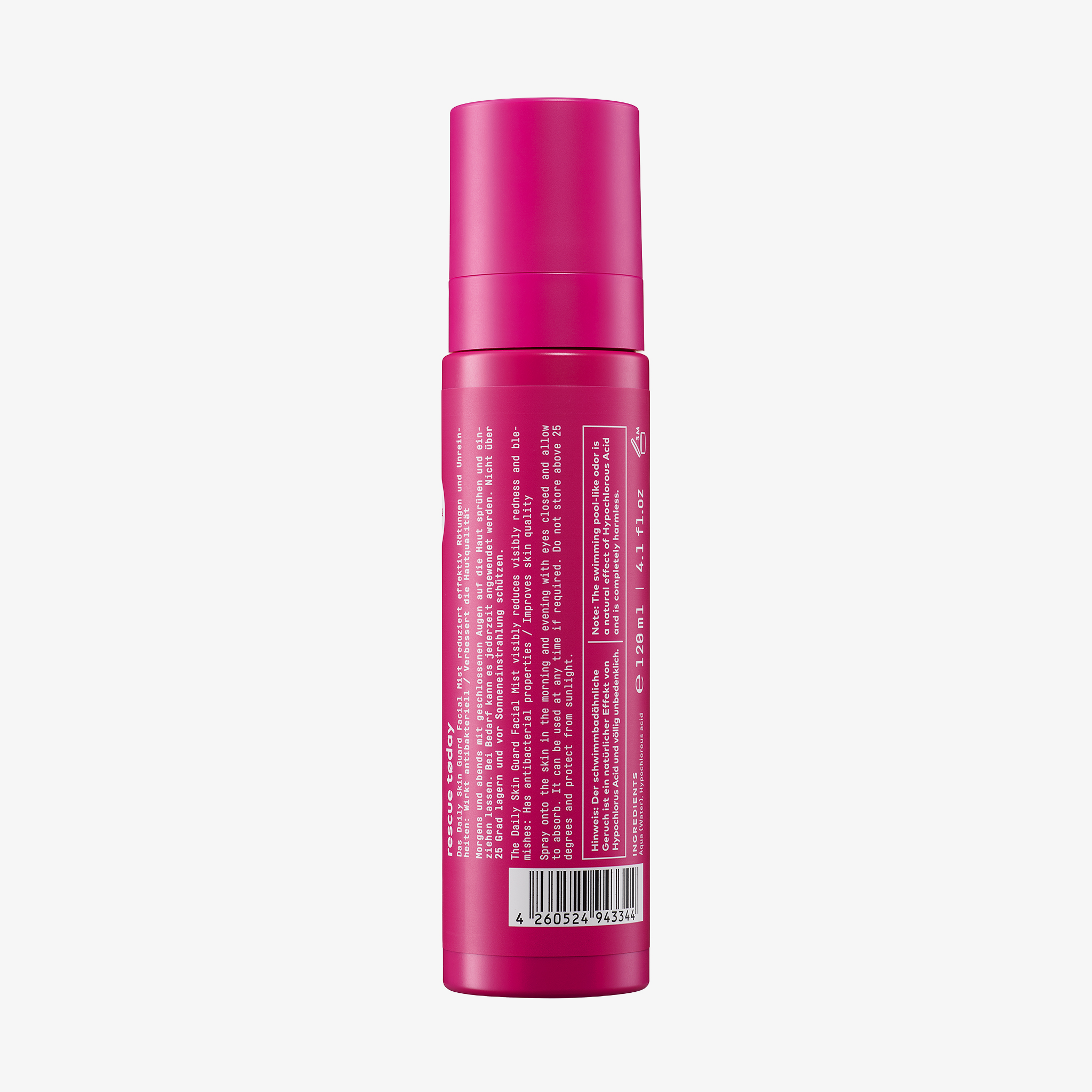 Nø rescue today Daily Skin Guard Facial Mist Nø Cosmetics | PURISH