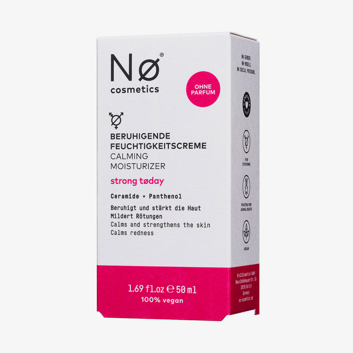 strong tøday Beruhigende Feichtigkeitscreme | Nø Cosmetics