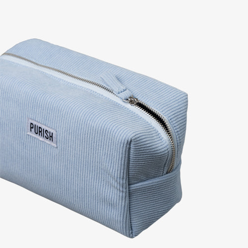 PURISH Cosmetic Bag - Kosmetiktasche hellblau