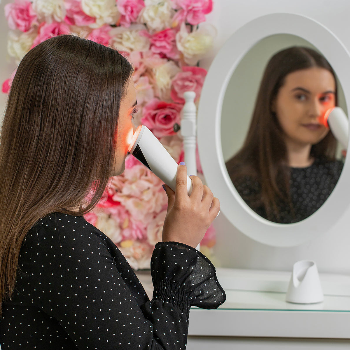 Led Face Device Pure Red LED Light Therapy Facial Device STYLPRO | PURISH