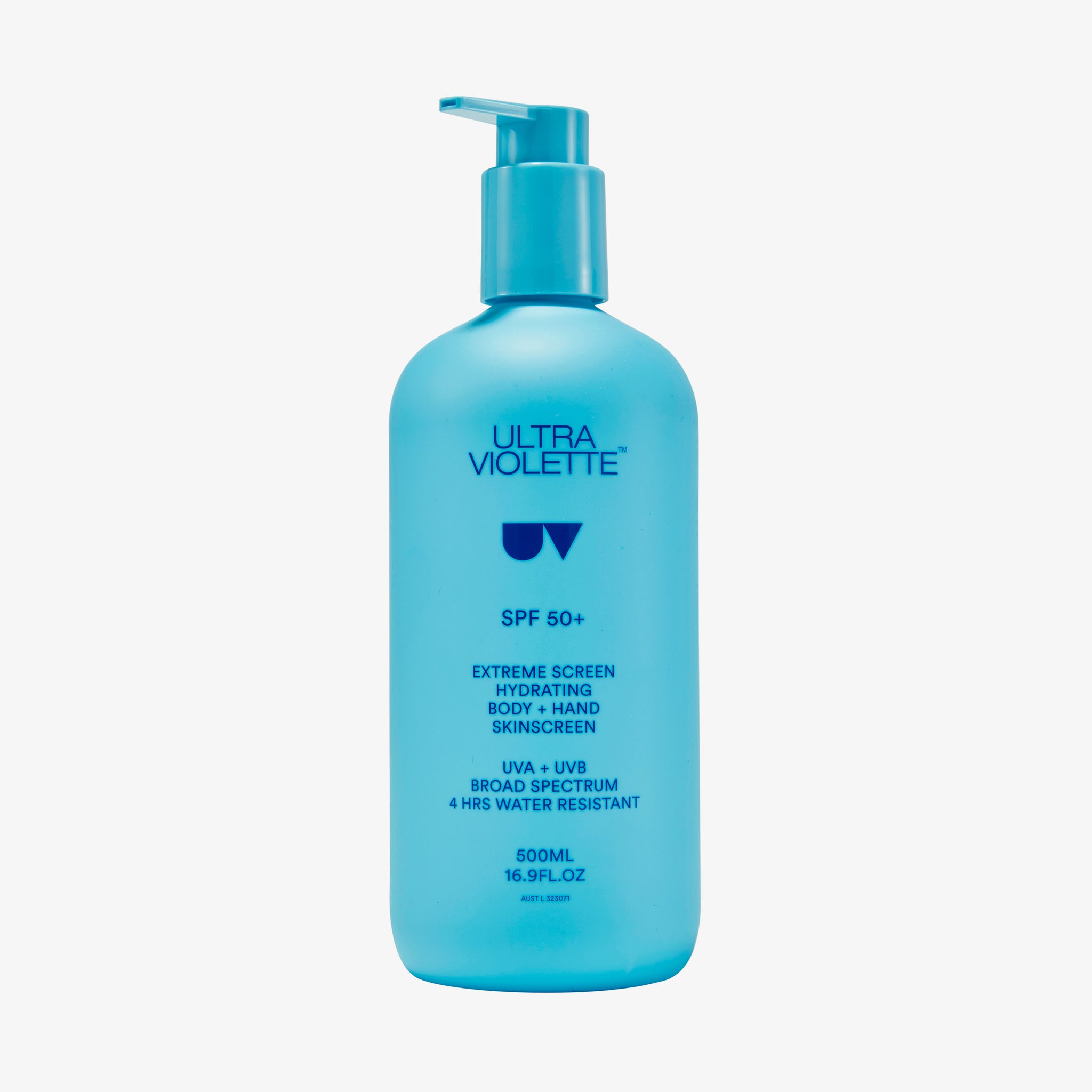 Ultra Violette Extreme Screen Hydrating Body & Hand SPF50+ Bod Brigade (500ml)