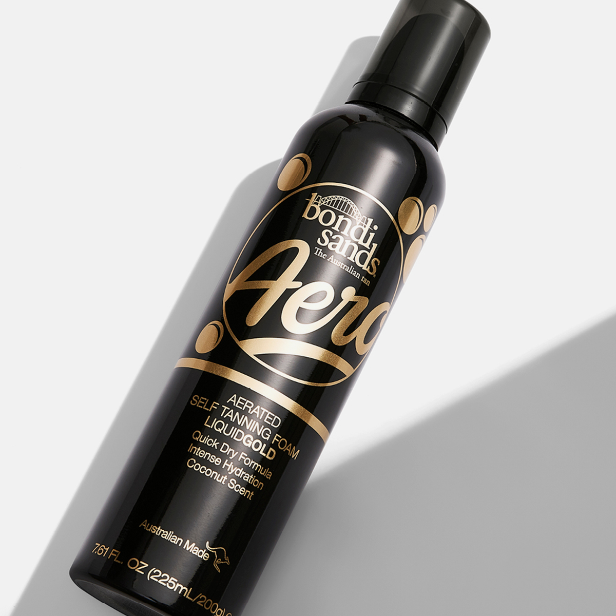 Aero Self Tanning Foam Liquid Gold Bondi Sands | PURISH