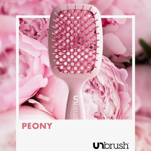 Detangling Hair Brush - Peony