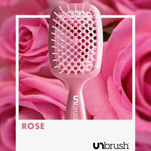 Detangling Hair Brush - Rose