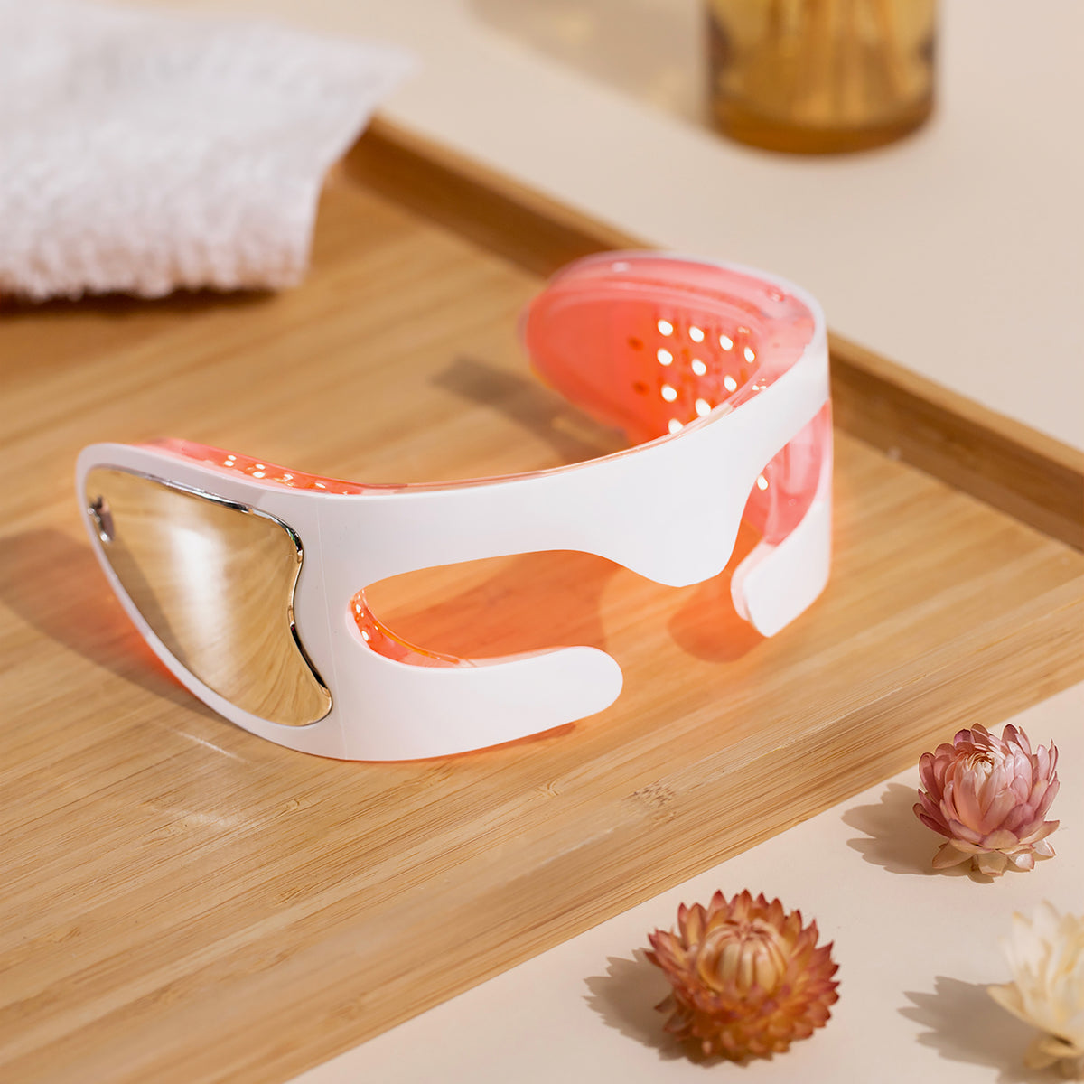 stylpro radiant eyes red light goggles Radiant Eyes Red LED Light Goggles STYLPRO