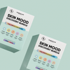 Zwei Skin Mood Discovery-Sets von breakout+aid, jeweils mit fünf Varianten: feuchtigkeitsspendend, aufhellend, klärend, straffend und beruhigend.