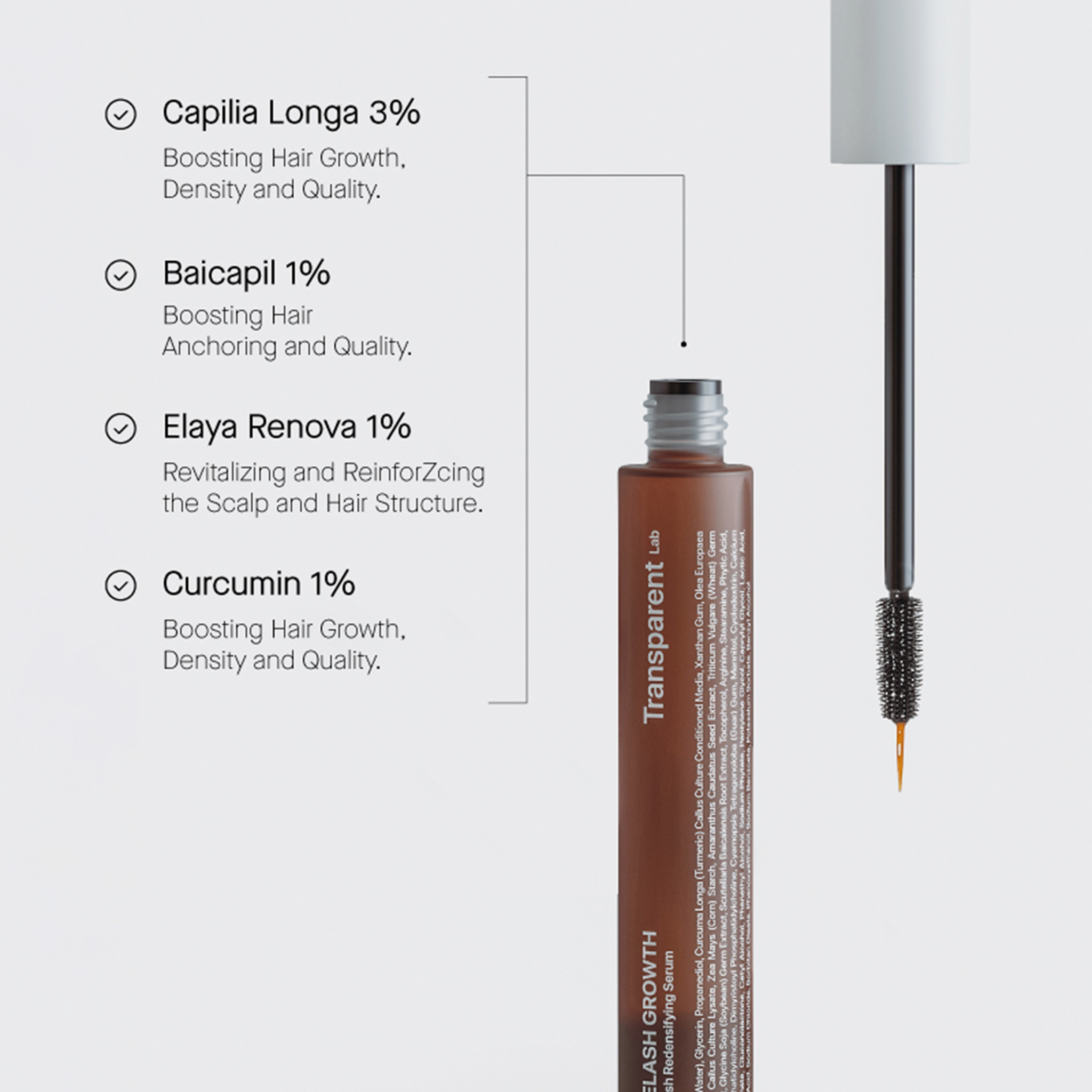 PUROBIO Get Better Wimpern-Grundierung – Transparent, Für Vollere Wimpern, 10 Ml