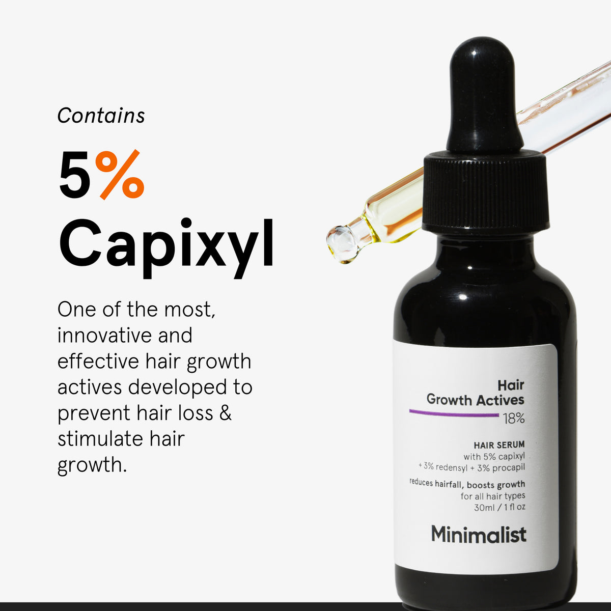 Hair Growth Actives 18% Hair Serum