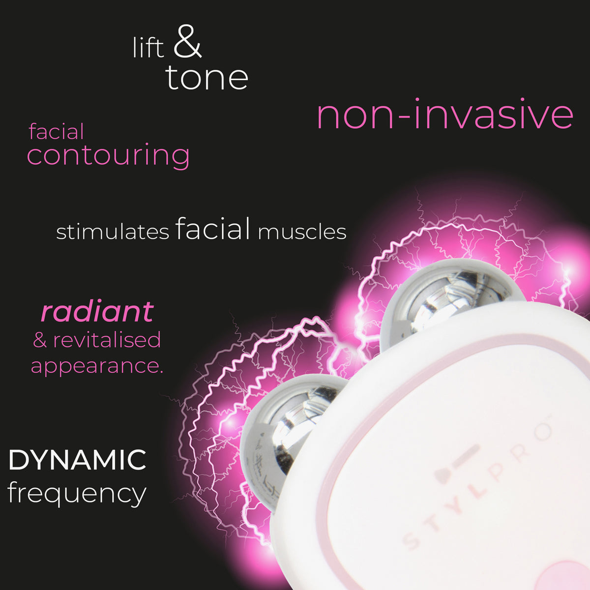 Mini Microcurrent Facial Toning Device