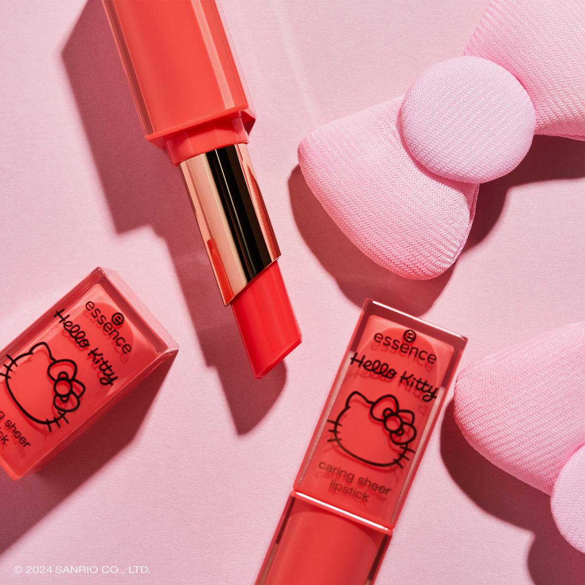 Hello Kitty caring sheer lipstick 01