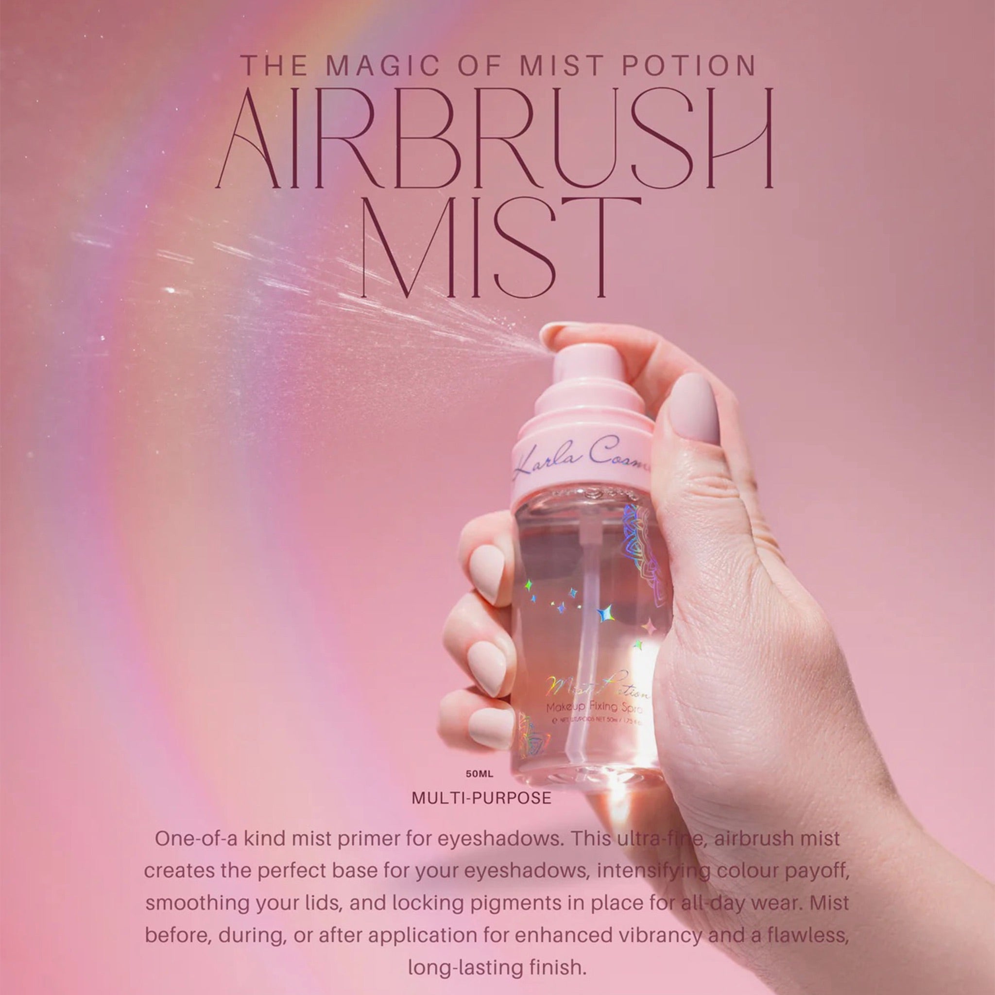 Mist Potion – All-in-One Eyeshadow & Makeup Primer + Setting Mist
