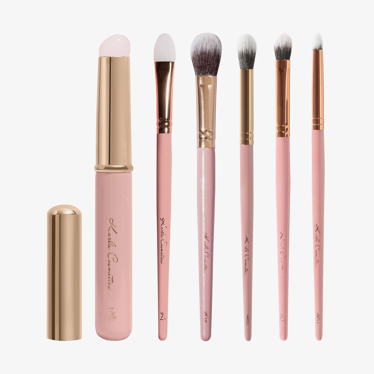 6 Piece Essential Eye Makeup Brush Set