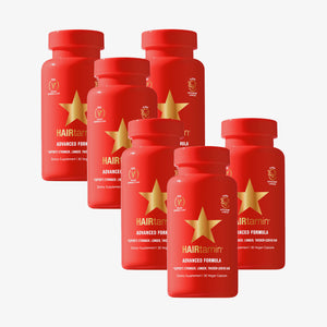 HAIRtamin Advanced Formula 6 Month Bundle
