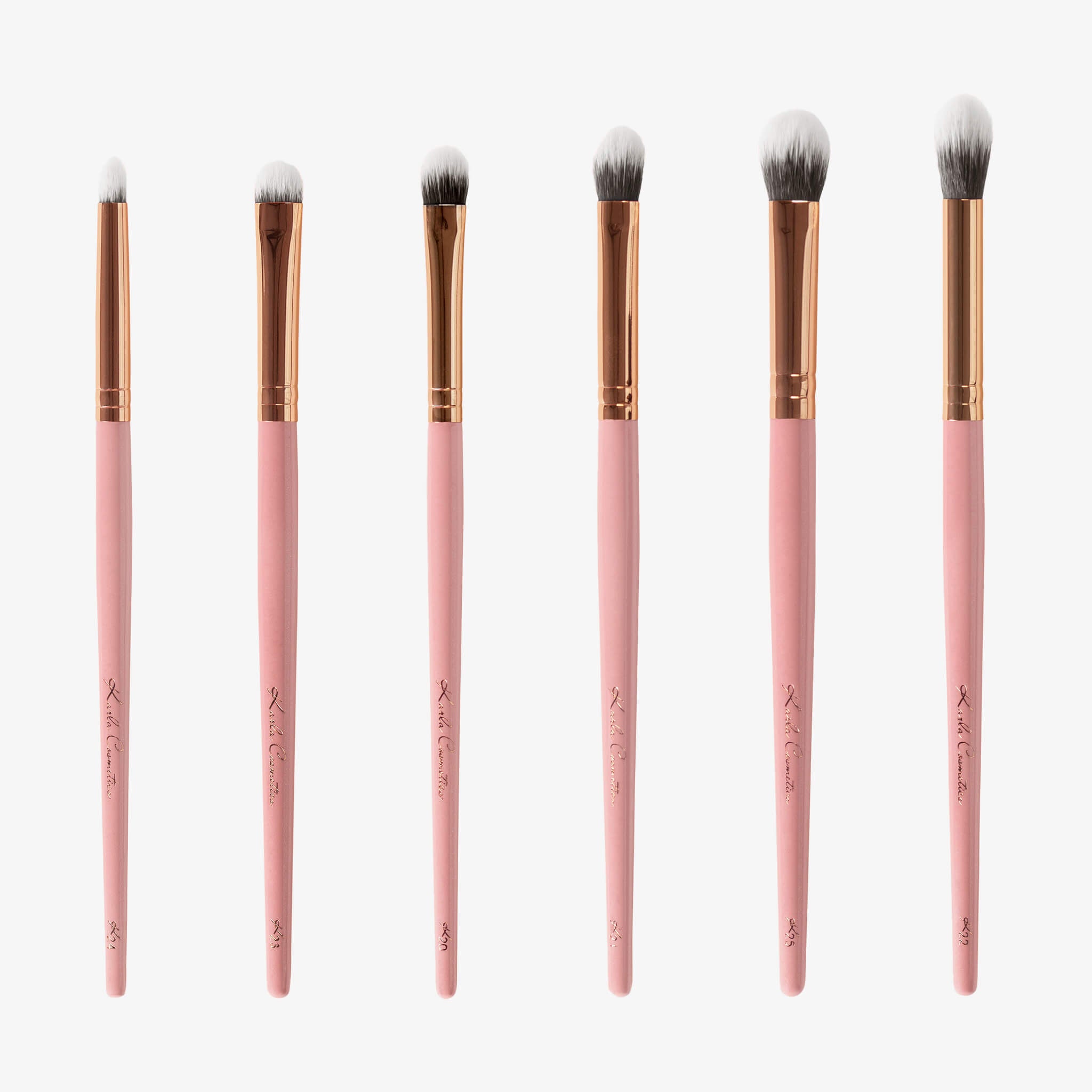 Karla Cosmetics 6 Piece Essential Eye Makeup Brush Set