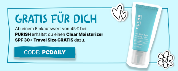 Aktion: Gratis Clear Moisturizer SPF 30+ in Reisegröße von Paula's Choice ab einem Einkaufwert von 45€ mit dem Code PCDAILY.
