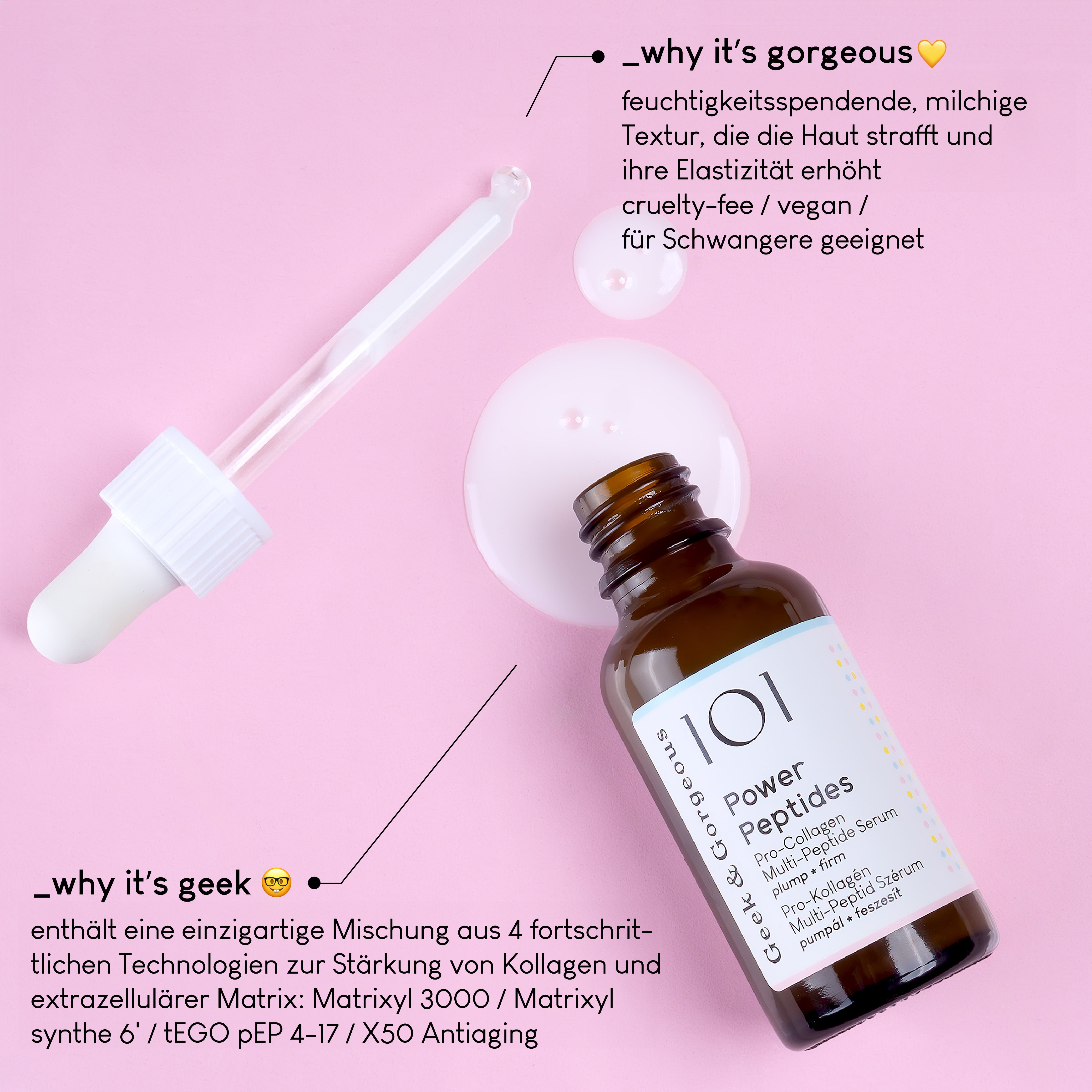Power Peptides Geek & Gorgeous | PURISH