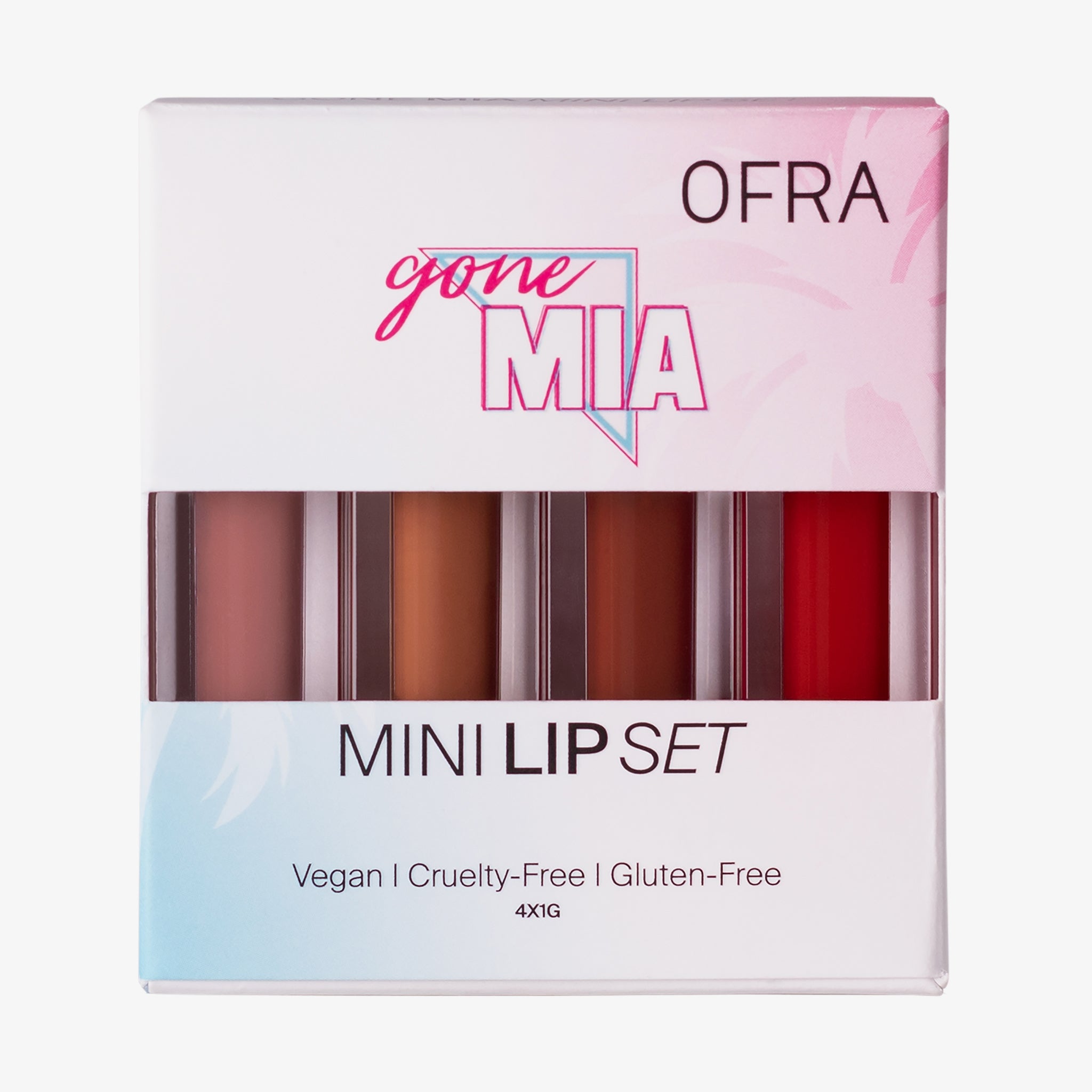 OFRA Cosmetics Mini Lip Set - Gone MIA (4g)