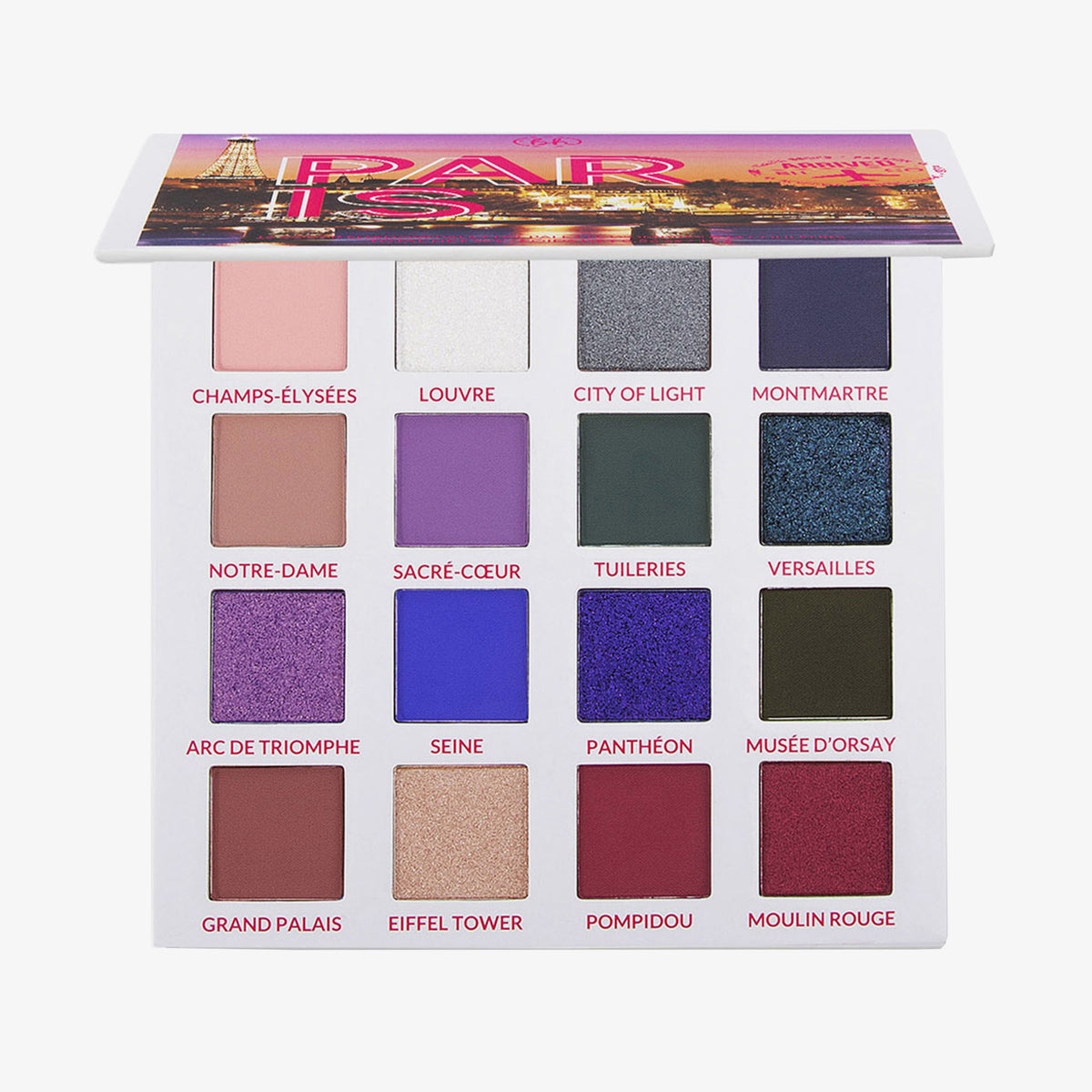 BH Cosmetics | Passion in Paris 16 Color Shadow Palette