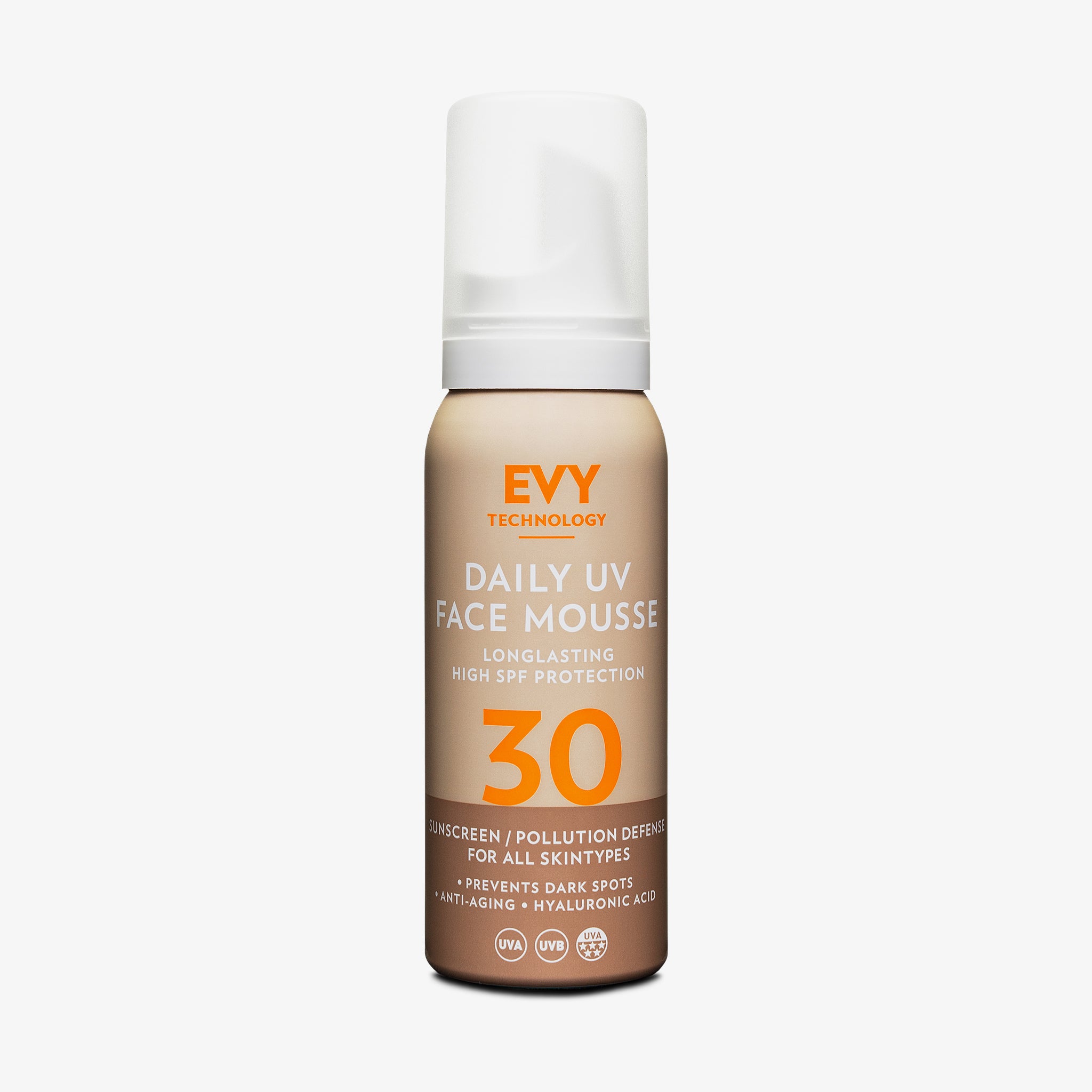 Evy Technology Daily UV Face Mousse SPF 30