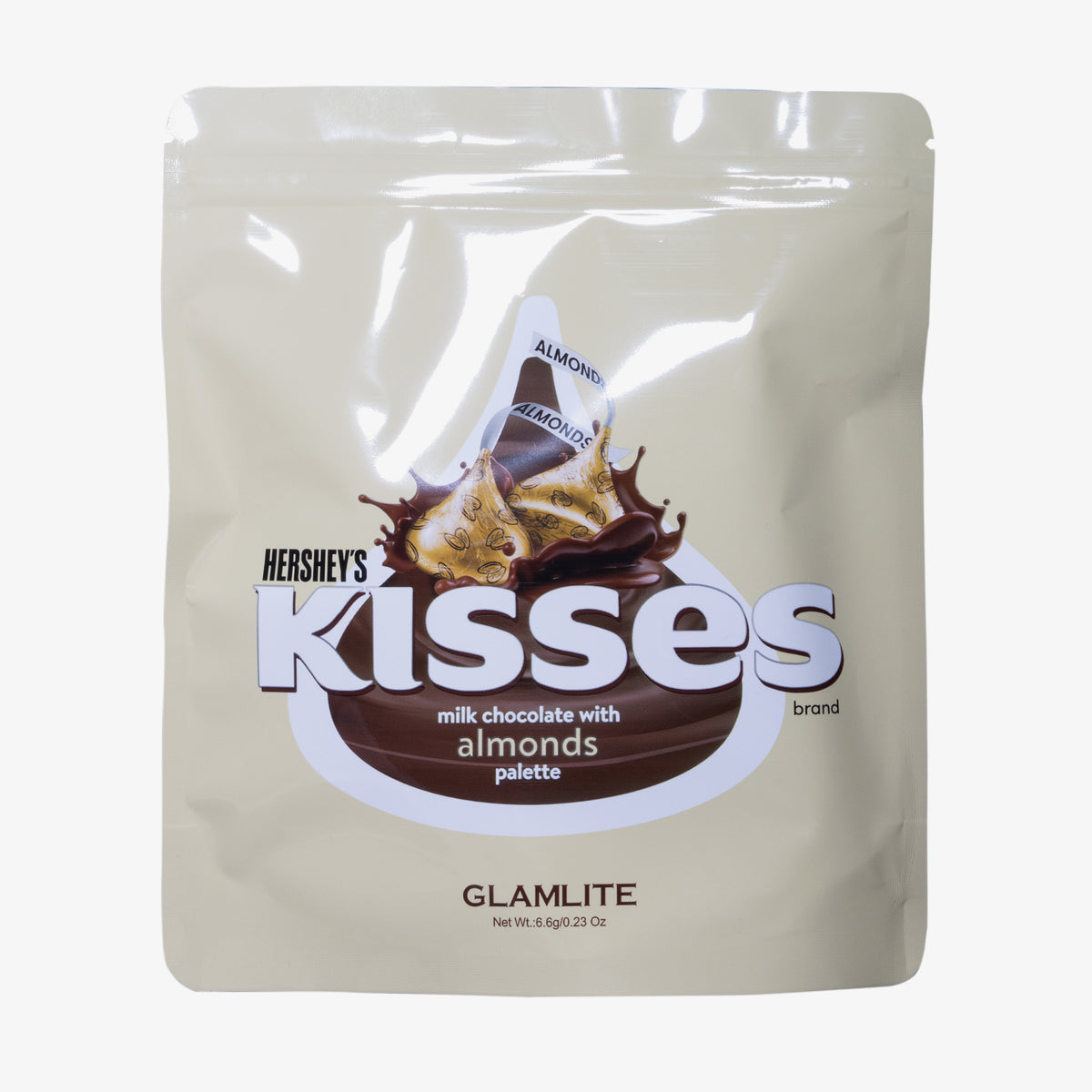 Hershey's Kisses x Glamlite Milk Chocolate with Almonds Palette